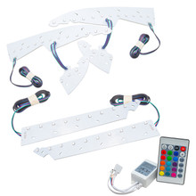 ORACLE Lighting 2450-504 - 14-15 GMC Sierra Headlight DRL Upgrade Kit - ColorSHIFT w/ Simple Controller
