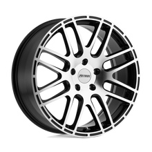 Petrol 1880P6A325112B72 - P6a 18X8 Gloss Black W/ Machined Cut Face