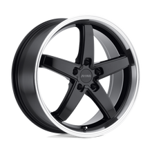 Petrol 2085P1B355120B76 - P1b 20X8.5 Gloss Black W/ Machined Cut Lip