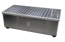 Pit-Pal Products 496 - Portable Aluminum Step 30inW 10inH 12inW
