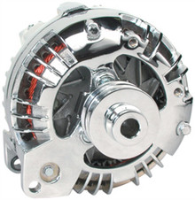Powermaster Performance 17519 - Chrome Mopar Alternator 95 Amp Single Pulley