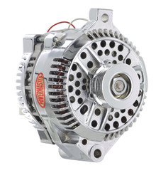 Powermaster Performance 177711 - Ford 3G 140 Amp Alterntr Chrome  1-Wire