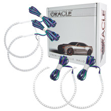 ORACLE Lighting 2643-504 - Dodge Avenger 08-14 Halo Kit - ColorSHIFT w/ Simple Controller