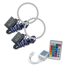 ORACLE Lighting 2650-504 - Fiat 500 12-17 Halo Kit - ColorSHIFT w/ Simple Controller