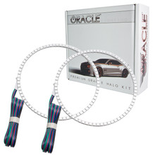 ORACLE Lighting 2665-334 - Jeep Wrangler 07-17 Halo Kit - ColorSHIFT w/o Controller
