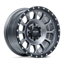 Pro Comp PXA2634-78583 - Pa34 Rockwell 17X8.5 Matte Graphite With Black Lip