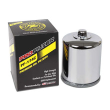 ProFilter PF-174C - Harley Spin-On Chrome Various Performance Oil Filter