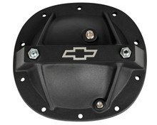 Proform 141-695 - Differential Cover Bowtie Emblem Model Fits GM 7.5 Aluminum Black Crinkle Chevrolet Performance Parts