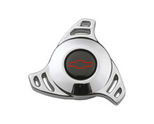 Proform 141-328 - Air Cleaner Center Nut Small Bowtie Small High-Tech Chevy Bowtie Red/Black Chevrolet Performance Parts