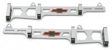 Proform 141-638 - Spark Plug Wire Loom Set Linear Style With Bowtie Logo Fits SB Chevy Chrome Chevrolet Performance Parts