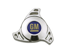 Proform 141-332 - Air Cleaner Center Nut Small GM Logo Small High-Tech GM Blue Chevrolet Performance Parts