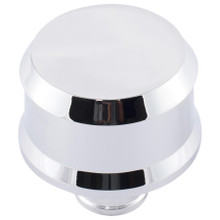 Proform 141-851 - Slant-Edge Aluminum Push-In Air Breather Cap Chrome Finish No Emblem