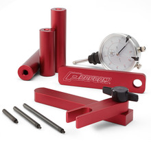 Proform 66516 - Pinion Depth Setting Tool Universal Dial Indicator 0-1.000 Inch Range Reads in 0.001 Increment Billet Aluminum Red Anodized
