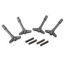 Proform 440-886 - Mopar Valve Cover Wing Nuts Gray