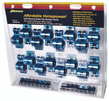 Proform 66911C - Aluminum Roller-Rocker Arms. Ford SB 1.6 Ratio 3/8 in Stud