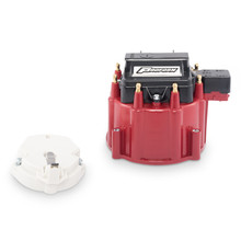 Proform 66942RC - Engine Distributor GM HEI Coil Cap and Rotor Kit Red Cap