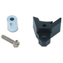 Proform 66663 - Alternator Bracket Adapter - Hardware Included - Aluminum - Black Anodized - 10SI Alternator - Kit