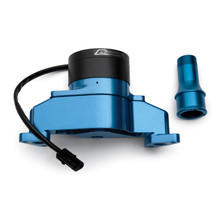 Proform 68220B - Electric Engine Water Pump Aluminum Blue Powder Coat Fits SB Ford Engines