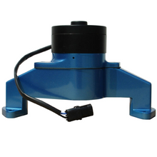 Proform 68230B - Electric Engine Water Pump Aluminum Blue Powder Coat Fits BB Chevy Engines