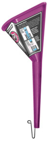 Proform 68068 - Funnel  No-Mess Ball and Hook Design Triangular Shape Plastic Purple