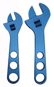 Proform 67729 - Adjustable AN Fitting Wrench Set Aluminum Blue Anodized Complete Set