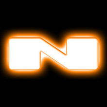 ORACLE Lighting 3140-N-005 - Lighting Universal Illuminated LED Letter Badges - Matte Wht Surface Finish - N