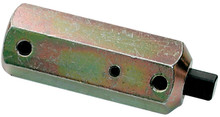 Proform 67447 - Pipe Plug Removal Tool .50 Inch Drive Impact Socket With Retractable 1/4 Inch Steel Bit Removes Both Male and Female Pipe Plugs