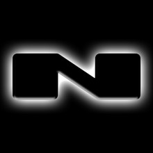 ORACLE Lighting 3141-N-001 - Lighting Universal Illuminated LED Letter Badges - Matte Blk Surface Finish - N