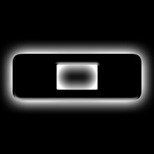 ORACLE Lighting 3141-O-001 - Lighting Universal Illuminated LED Letter Badges - Matte Blk Surface Finish - O