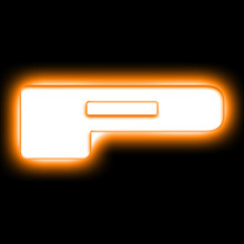 ORACLE Lighting 3140-P-005 - Lighting Universal Illuminated LED Letter Badges - Matte Wht Surface Finish - P