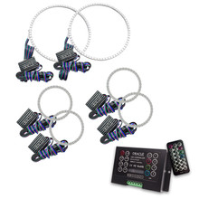 ORACLE Lighting 3564-333 - Nissan Frontier 01-04 Halo Kit - Triple - ColorSHIFT w/ 2.0 Controller