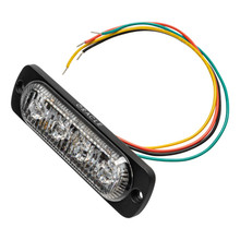 ORACLE Lighting 3512-023 - 4 LED Dual Color Slim Strobe - Amber/White