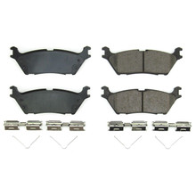 PowerStop 17-2383 - Power Stop 21-22 Ford F-150 Rear Z17 Evo Ceramic Brake Pads w/Hardware