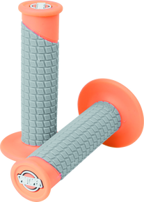 ProTaper 021677 - Clamp-On Pillow Top Grips - Neon Orange/Gray