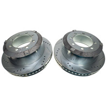 PowerStop AR83100XPR - Power Stop 19-22 Ram 3500 Rear Drilled & Slotted Rotor (Pair)