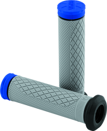 ProTaper 024879 - Tri Density Full Diamond ATV Grips - Blue