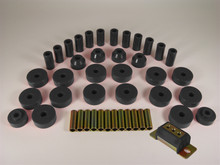 Prothane 1-2013-BL - 74-75 Jeep CJ5 Total Kit - Black