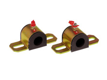 Prothane 19-1154-BL - Universal Greasable Sway Bar Bushings - 3/4in - Type A Bracket - Black