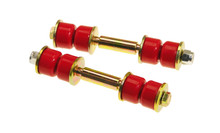 Prothane 19-405 - Universal End Link Set - 3 1/4in Mounting Length - Red