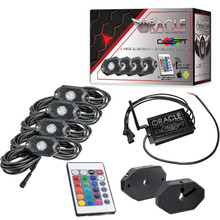 ORACLE Lighting 5818-333 - Bluetooth + RF Underbody Rock Light Kit - 4 PCS - ColorSHIFT