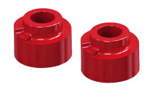 Prothane 6-1712 - 05-09 Ford F250 SD 4wd Front Coil Spring 2.5in Lift Spacer - Red