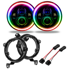 ORACLE Lighting 5769J-334 - Jeep Wrangler JL/JT 7in. High Powered LED Headlights (Pair) - w/o Controller