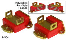 Prothane 7-504 - GM Motor Mounts - Type A Short - Red