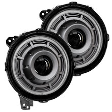 ORACLE Lighting 5839-504-PAU - Jeep Wrangler JL Oculus Bi-LED Projector Headlights- Graphite Metallic - 5500K