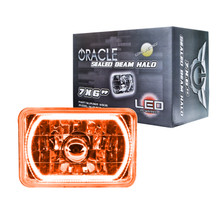 ORACLE Lighting 6908-005 - Pre-Installed Lights 7x6 IN. Sealed Beam - Amber Halo