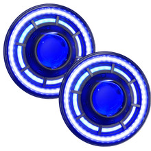 ORACLE Lighting 5876-334 - Lighting 0718 Jeep Wrangler JK Oculus 7in ColorSHIFT BiLED Projector Headlights