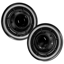 ORACLE Lighting 5876-023 - Lighting 0718 Jeep Wrangler JK Oculus 7in Switchback BiLED Projector Headlights