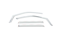 Putco 480065 - 17-20 Ford SuperDuty - Crew Cab (Set of 4) Element Chrome Window Visors