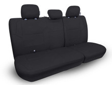 PRP Seats B052-02 - Rear Bench Cover for 12-15 Toyota Tacoma Double Cab All Black