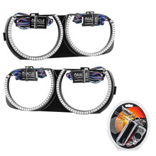 ORACLE Lighting 7739-330 - 15-21 Dodge Challenger Pre-Installed Halo Headlight Bezel - ColorSHIFT